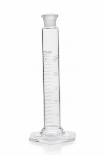 Graduated Mixing Cylinder, Class B with Pennyhead Stopper, To Contain, 1000 mL, 20039-1000
