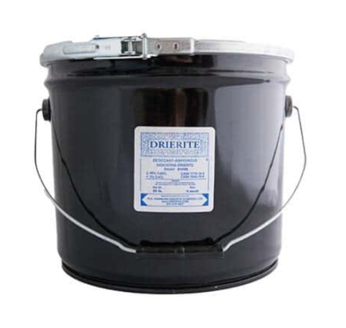 Indicating Drierite, Anhydrous Calcium Sulfate, 4 Mesh, 25 lb. W.A.Hammond 21025