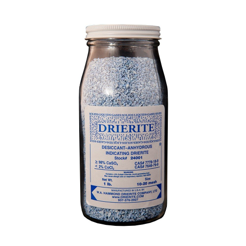 Drierite, 10 Mesh - 20 Mesh, Indicating (Sold by Bottle / Bottle = 1 lb.)