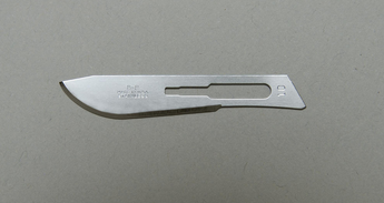 # 10 Surgical Blades, Stainless Steel, Sterile, 50/PK, Aspen Surgical, 371210