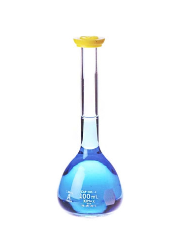 Flask, Volumetric, Class A, Snap Cap, 1000 mL, 28008-1000