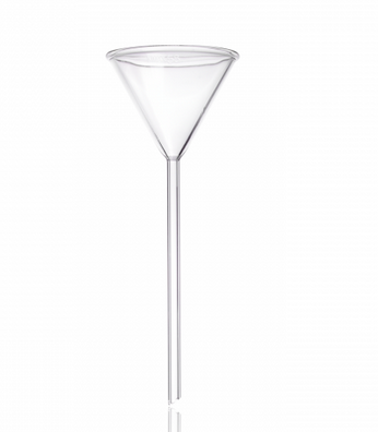 Funnel, Borosilicate Glass, Long Stem, 55 mm Top I.D., 150 mm Stem Length, 28900-55