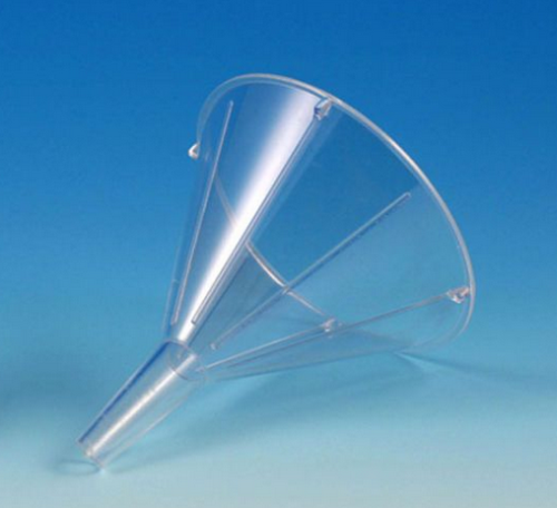 Funnel, Disposable, 55 mm, Polypropylene for 11 cm Filter Paper, 100/ CS, Globe Scientific, 8303