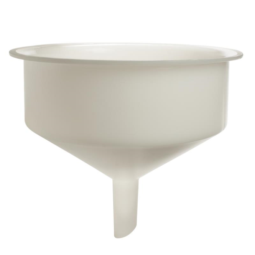 Large Industrial Drum Funnel, Polyethylene, 5 in. Long & 2-1/16 in. O.D. Stem, Bel Art Products, H14716-0000