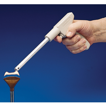 Gas Lighter, Piezo Electric, 10 1/2 in. Pistol Grip, No Batteries Required, Push Button; Bel Art Products H15056-0000