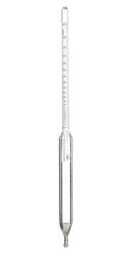 Dual Scale Hydrometer, 0 to 200% Proof / 0 to 100% Tralle Scale, Chase Instruments, 2307
