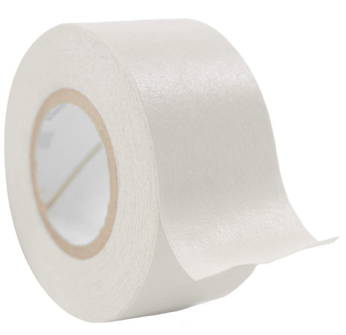 Label Tape, White, Pressure Sensitive, 1 in. Width (Roll of 500 inch)