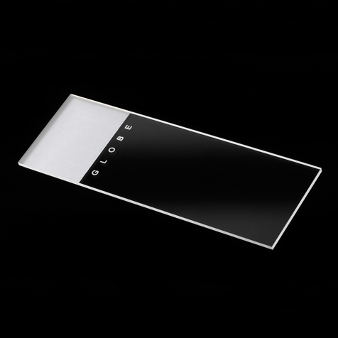 Microscope Slides, Frosted on One End, 3 in. x 1 in., 1 mm Thick, 72/PK, 2PK/GR, 20PK/CS ; Globe Scientific Inc 1304-72
