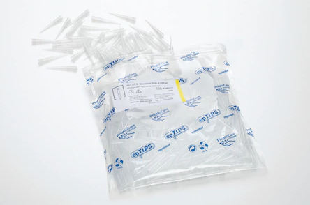 Pipettor Tips, Polypropylene, Color Coded Yellow, 2 - 200 uL, 1000/CS, Eppendorf, 022492039