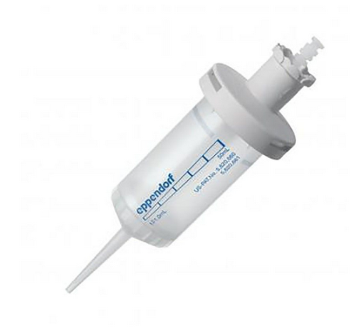 Combitips Advanced Positive Displacement Pipette Tips for Eppendorf Biopur, Sterile, Individually Wrapped, Light Gray, 50 mL, 100/PK, Eppendorf, 0030089693