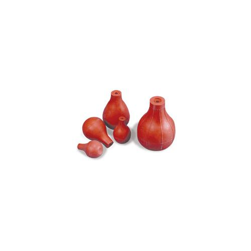 Syringe Bulb, Red Rubber, 5/32 in. Bore, 1-5/16 in. Long [REPRESENTATIVE IMAGE]