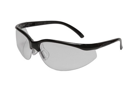Safety Glasses, Clear Lens, Provides Maximum Protection and Comfort, Package of 10