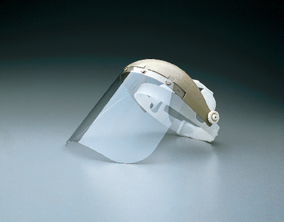 Safety Face Shield with Headgear and Clear Acetate Window