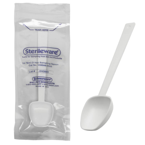 Spoon, Sterile, Individually Wrapped, 1 Tbsp. 200/CS, Bel Art Products, H36946-0000
