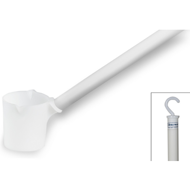 Dipper, High Density Polyethylene, 1 Pint Bowl, 3 ft. Handle
