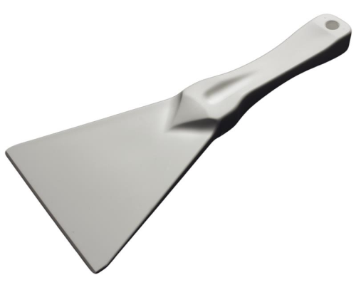 Triangular Scraper, Polypropylene, 9-3/4 in. Long, 4-3/8 in. Long Blade, Bel Art Products, F36820-0001