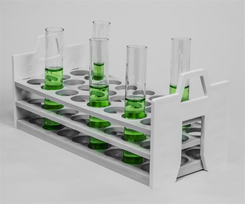 Stack Rack Test Tube Support, Polypropylene, 25-30 mm 24 Hole, Bel Art Products, F18860-2630