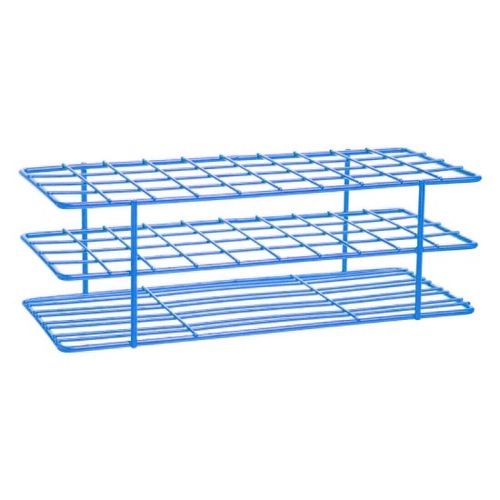 Test Tube Rack, 20-25 mm Tubes, 40 Place, Blue, Bel Art Products, F18767-0001