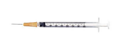 Syringe Only, Non-Sterile, Slip-Tip, 1 cc [NEEDLE NOT INCLUDED]