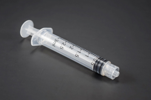 3 mL Syringe, Luer Slip, Sterile, Individually Wrapped, 100/PK, Air-Tite, MS3