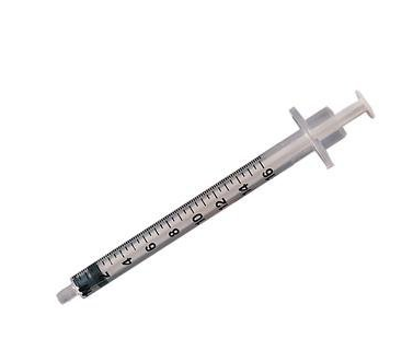 Syringe Only, Non-Sterile, Slip-Tip, 60cc