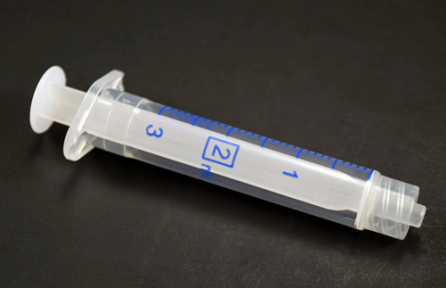 Henke-Sass Wolf 2-Part Luer-Lock Syringes, 3 mL, 100/PK, Sterile, AL3