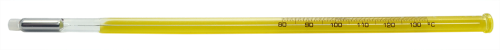 Autoclave Thermometer, Range 80-135 Degrees Celsius, Length 200 mm. Maximum Registering