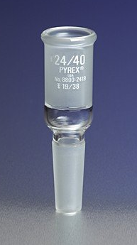 Adapter, Pyrex, Reducing 29/42 x 24/40 Joints, Corning, 8800-2924