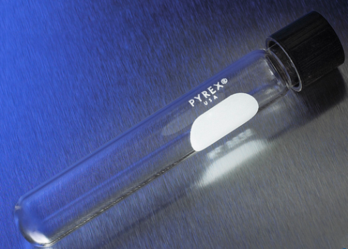 Culture Tube, Pyrex with PTFE Lined Phenolic Cap 20 x 150 mm, Corning, 9826-20X