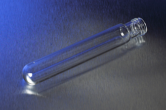 Tube, Pyrex, Culture, Disposable, Round Bottom, Screw Cap, 20 mm x 150 mm, 30 mL, Corning 99449-20X