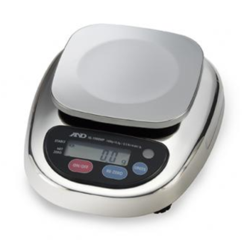 Balance, Compact Washdown, 300 g x 0.1 g with Small Platform, A&D Weighing, HL-300WP