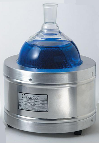 Heating Mantle and Control Package, TM Series, Metal Housed, for Round Flasks, 3000 mL, Glas-Col, 100D TM112PL