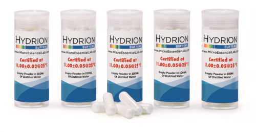 HYDRION pH Buffer Capsule pH 11.00, 10 Capsules/Vial,  Micro Essentials Laboratory, 270-11
