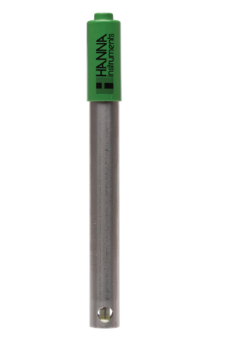 pH/ORP Electrode for Water Treatment Applications, Titanium Body, DIN Connector, 1 m Cable, Hanna Instruments, HI1297D