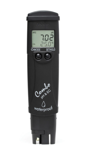 Multiparameter Meter, pH/Conductivity/TDS Tester with Low Range EC, Waterproof, Hanna Instruments, HI98129