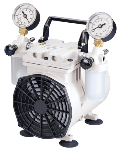 Vacuum/Pressure Pump, Welch, Oil-free, 1/8 HP, 115 V, 60 Hz; Welch Vacuum Technology 2534B-01