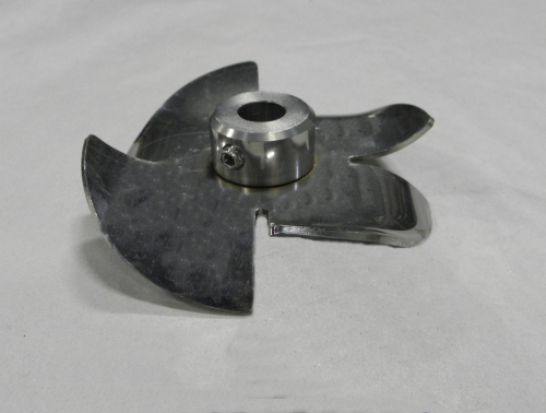 Stainless Steel Stirrer Impeller 1-7/8 x 5/16 in. MF21R