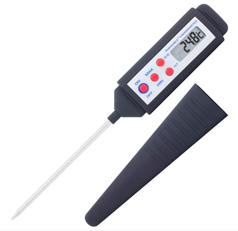 Digital Pocket Thermometer, Traceable, Dual Range, 3 1/2 in. Stem, -50 to 300 Degree C & -58 to 572 Degree F, 1.5 Degree C Accuracy, Control Company, 4050