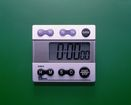 5 Channel Digital Count Up/Count Down Timer with Clock, Distinct Alarms, Memory, Stand, Clip, Magnet and Battery, Sper Scientific, 810015