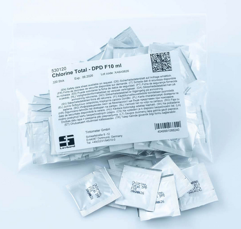 DPD Total Chlorine Reagent, 10 mL (Package of 100)
