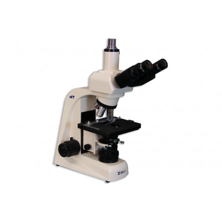Trionocular/10X Eyepieces/Planachromat Objectives/Mechanical Stage/Abbe Condenser/LED, Meiji Techno America, MT-4300L