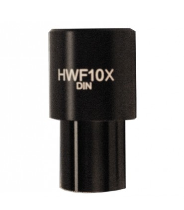 HWF-10X Widefield High Eyepoint Eyepiece Field No. 18 with 19 mm Reticle Mount, Meiji Techno America, MA406