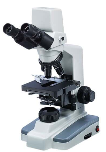 Motic DMWB3-223PL Digital Microscope, 10X Eyepiece, BNC, 4X, 10X, 40X, 100X