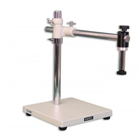 Universal Stand with FC-Fine/Coarse Focus Control, 400 mm Vertical Pole, 530 mm Horizontal Pole, Meiji Techno America, S4100 W/FC FOCUS
