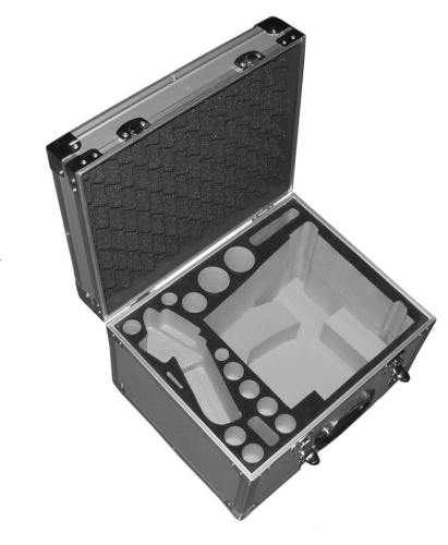 Microscope Carrying Case, Medium, Hard Side, 11.5 x 9.25 x 17.5 in., Accu-Scope, 00-3295-A  (REPRESENTATIVE IMAGE)