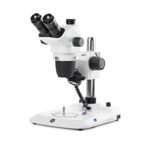 Trinocular Stereo Zoom Microscope NexiusZoom EVO, 0.65X To 5.5X Zoom Objective, Globe Scientific, ENZ-1703-P