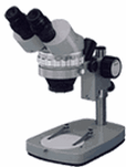 Stereomicroscope with Dual Turret Providing 20X & 40X Magnification, Complete with Reflected Light Stand and 10X Eyepieces, Unitron, 15210