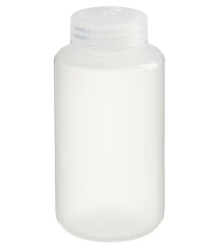 Nalgene Centrifuge Bottle, Round, Polypropylene Copolymer (PPCO) with Polypropylene (PP) Screw Cap, 250 mL, EA, 4/PK or 36/CS, Thermo Scientific, 3120-0250