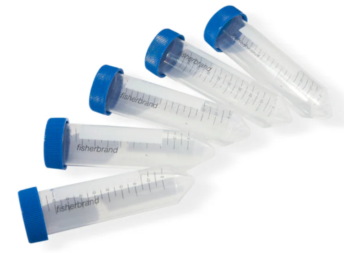 Centrifuge Tubes with Screw Cap, 50 mL, Polypropylene (PP), Sterile, 500/CS, 05-539-8