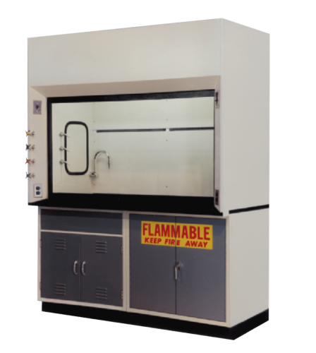 PrimeAire ByPass Fume Hood, Available in Various Sizes with Multiple Options